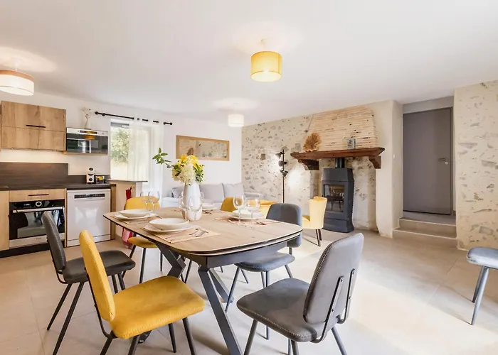 Ancien Corps De Ferme Renove Avec Jardin, Terrasse Et Recharge Ev, A 24 Km De Nantes - Fr-1-306-1282 Feriehus